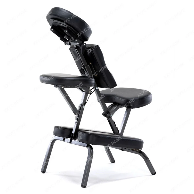 Fashion Beauty Furniture Foldable Portable Aluminium Alloy PU Leather Red Black White Massage Tattoo Chair Bed Table