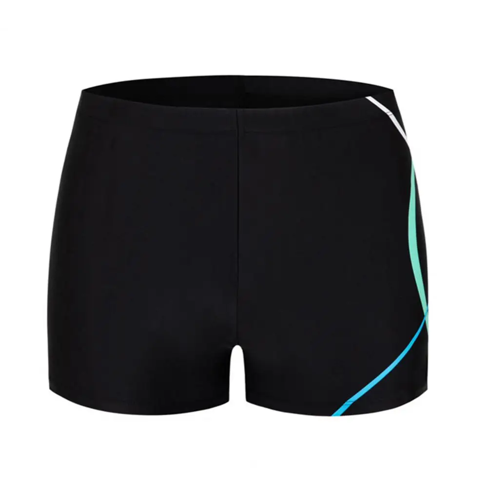 

Hot Spring Swim Shorts Quick Dry Men's Swimming Shorts with Elastic Waist Slim Fit Breathable Bathing for Surfing for Comfort