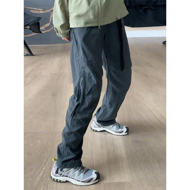 

Нейлоновые водонепроницаемые брюки для спецодежды Qui Dry, летние модные брюки для домашнего десантника с птицами, уличные походные брюки для альпинизма