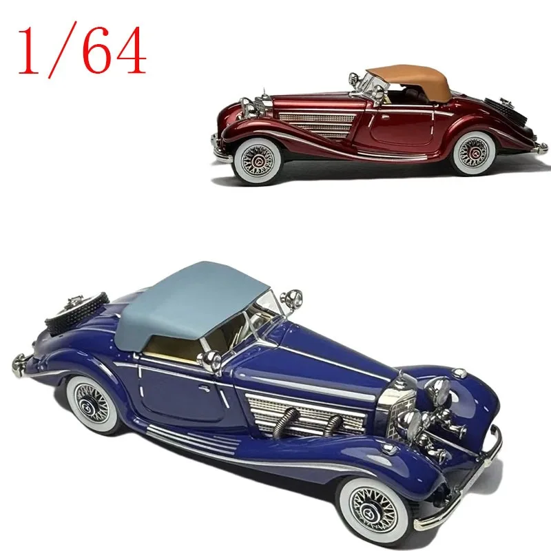 

Liberty Diecast 1/64 Scale Mercedes-Benz 500K (W29) Grand Tourer Alloy Car Model Toys for Boys Gift