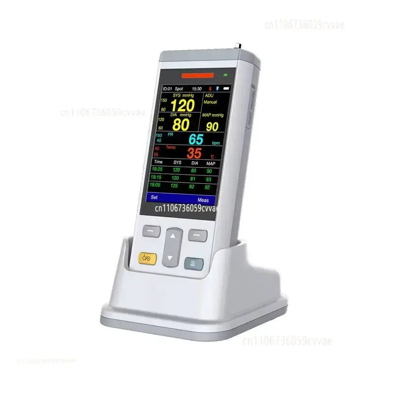 Portable Pulse Oximeter for Heart Rate and Saturation with Veterinary and Medical with Memory