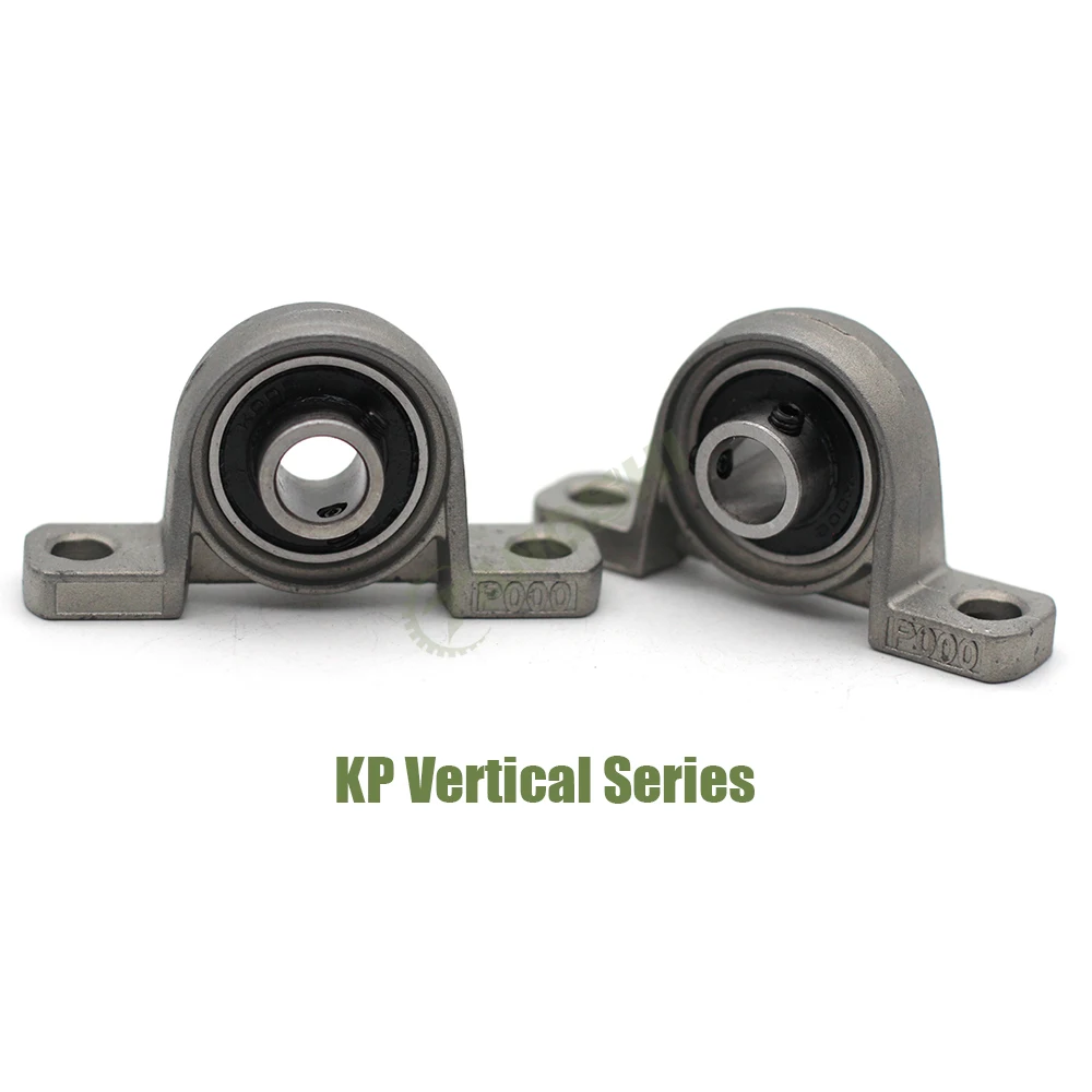 1pcs 아연 합금 베어링 베개 블록 장착 지원 보어 8mm ~ 35mm 유형: Kp08 Kp000 Kp001 Kp002 Kp003 Kfl08 Kfl004 Kfl005 Kfl006