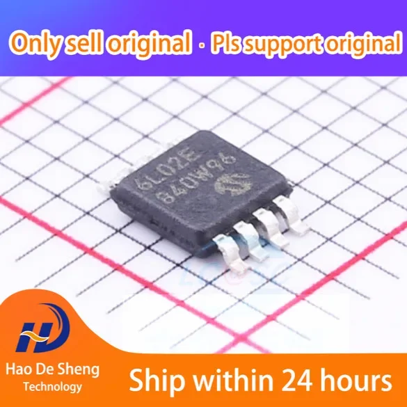 10 pz/lotto MCP6L02T-E/MS 6 l02e MSOP-8 nuovo originale In Stock