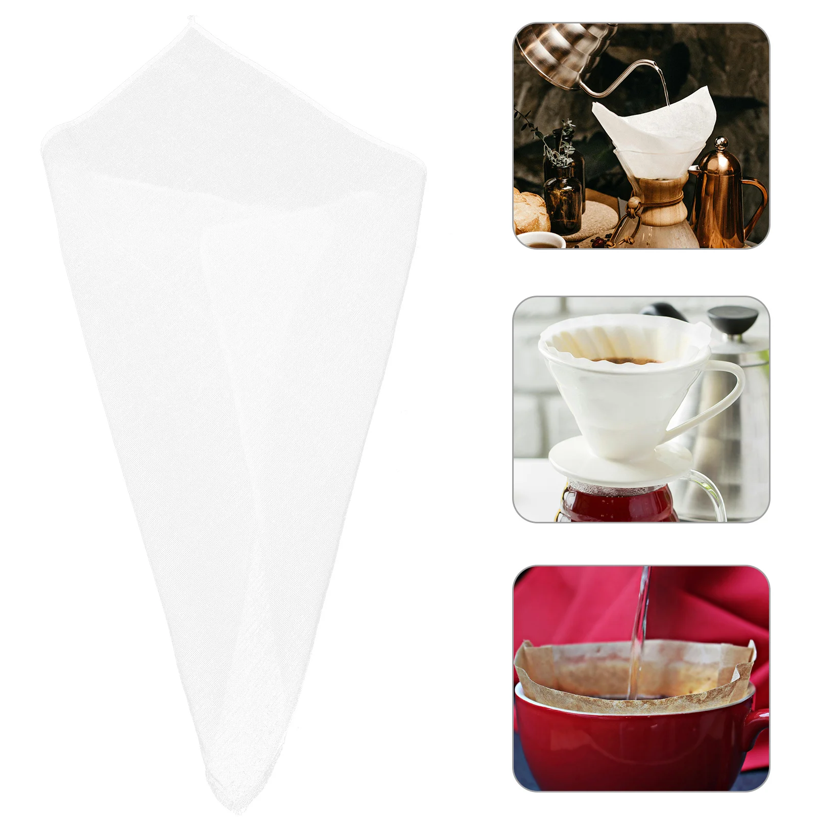 

8Pcs Cheesecloth Reusable for Straining Pure Cotton Unbleached Odorless Fine Filtration Kitchen Accessories