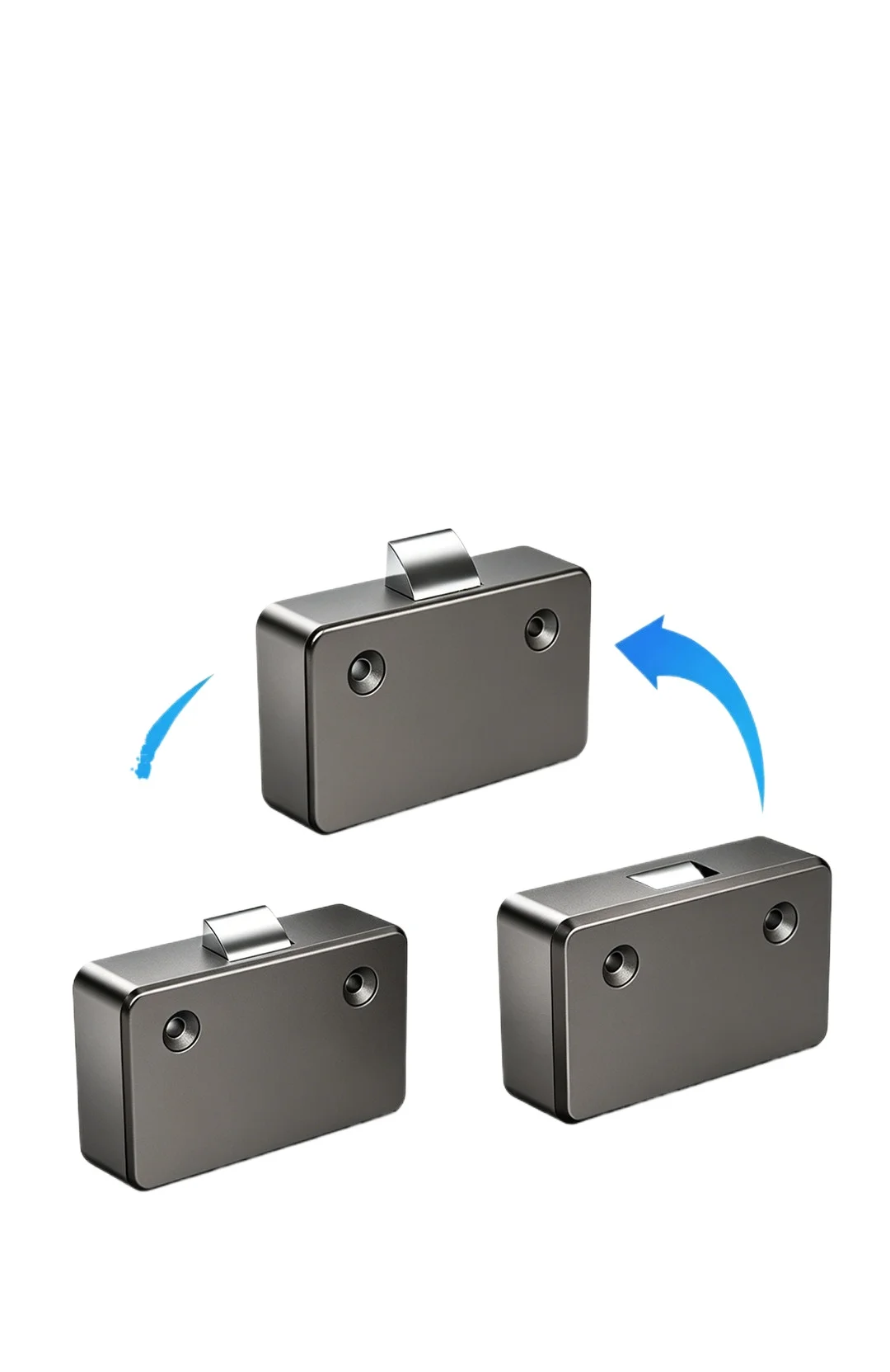 Drawer Combination Lock Folio Cabinet Door Lock Bedroom Shoes Wardrobe Lock Bedside Table Invisible Household