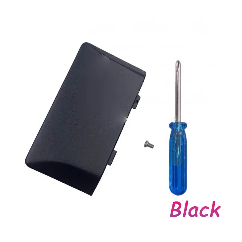 Ouro prata preto vermelho azul para gameboy micro bateria capa para gbm bateria caso reparação