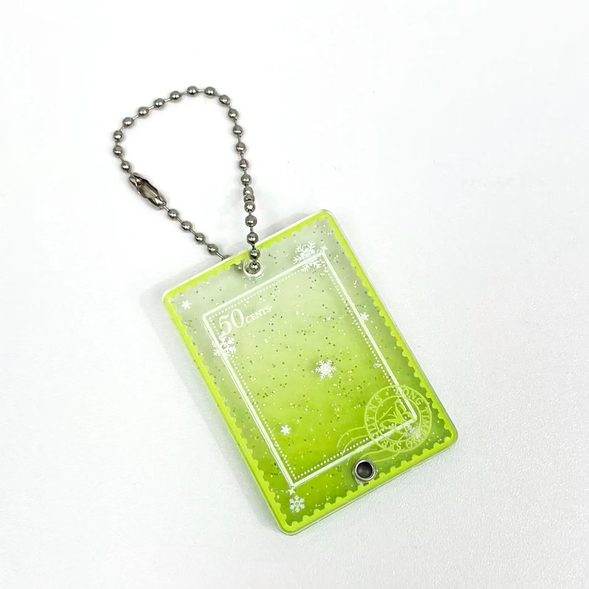 Transparent Photo Keychain Sentimental Acrylic Photo Frame Keychain Pocket Size Keychain  For Memorable Gifts Bag