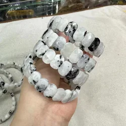 New Natural Moonstone 8×14mm Stone Bracelet High Quality Gemstone Fashion Jewelry Christmas Gift Wholesale