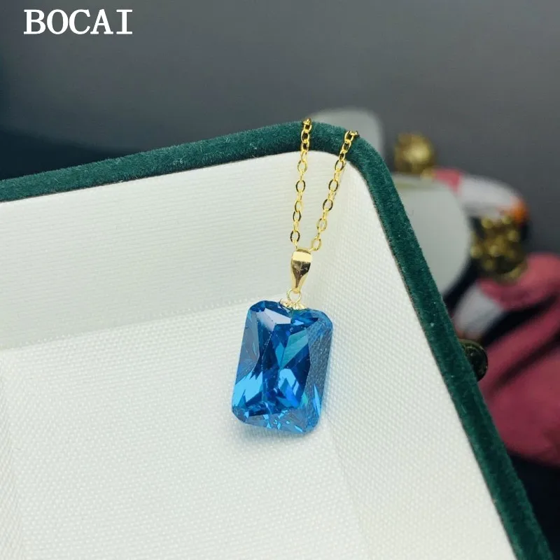 

Blue Topa Pendant