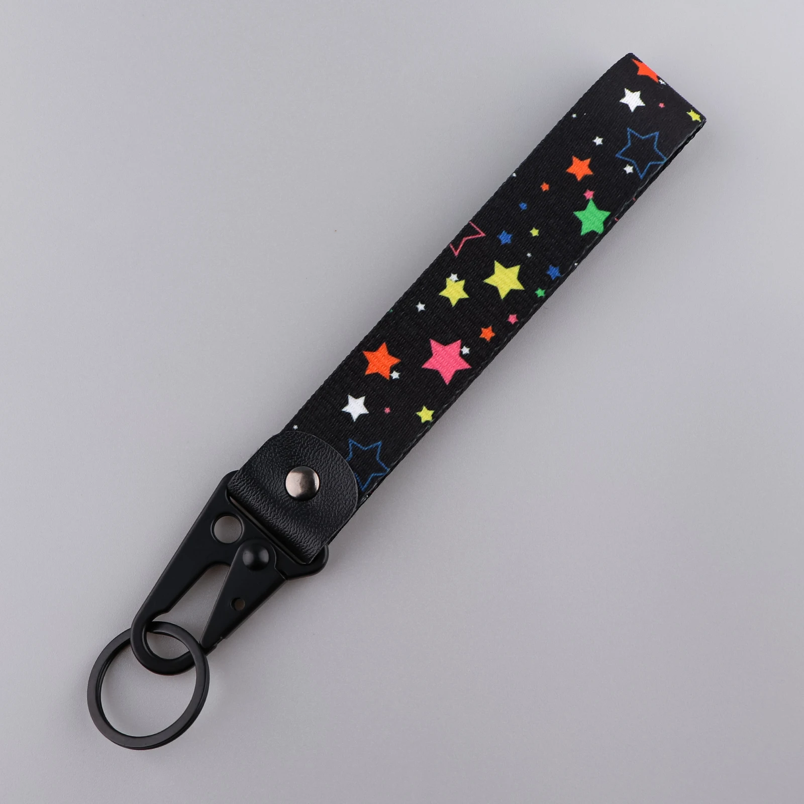 

Star Key Tag Eagle Buckle Car Keychain Key Ring Short Lanyard Key Strap Motorcycle Fashion Accessories Jewelry Gifts