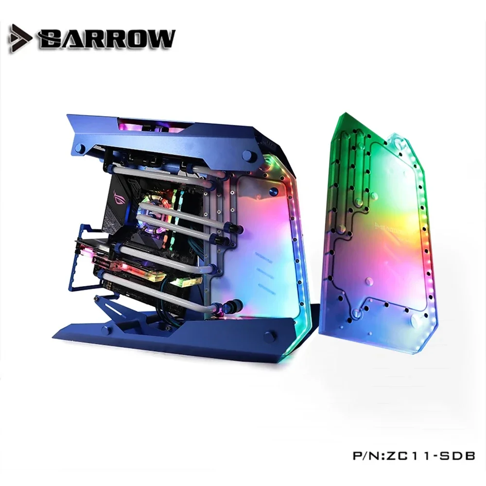 Barrow Zeaginal-11 Case Reservoir Water Tank Waterway Board For PC water cooling system construction 5V ARGB 3pin AURA SYNC