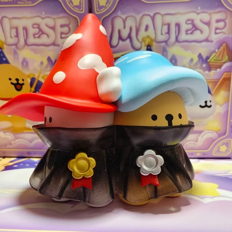 

Genuine Maltese Magic Expedition Team Series Blind Box Trendy Toy Collect Figurines Desktop Ornament Model Doll Box Gift Toy
