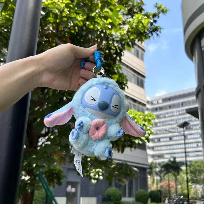 ديزني غرزة أكل شيء قبل النوم سلسلة صندوق أعمى أفخم لعبة من الفينيل لطيف دمية صندوق غامض حقيبة قلادة هدية الزخرفية