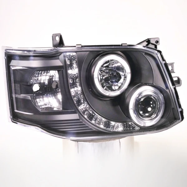 

2009 -2013Year TY HIACE LED Head Lights SN Black Housing