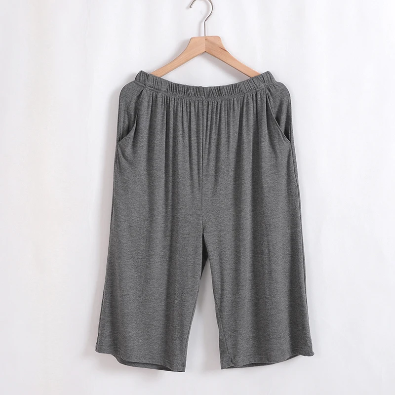 Dark heather gray cropped pants