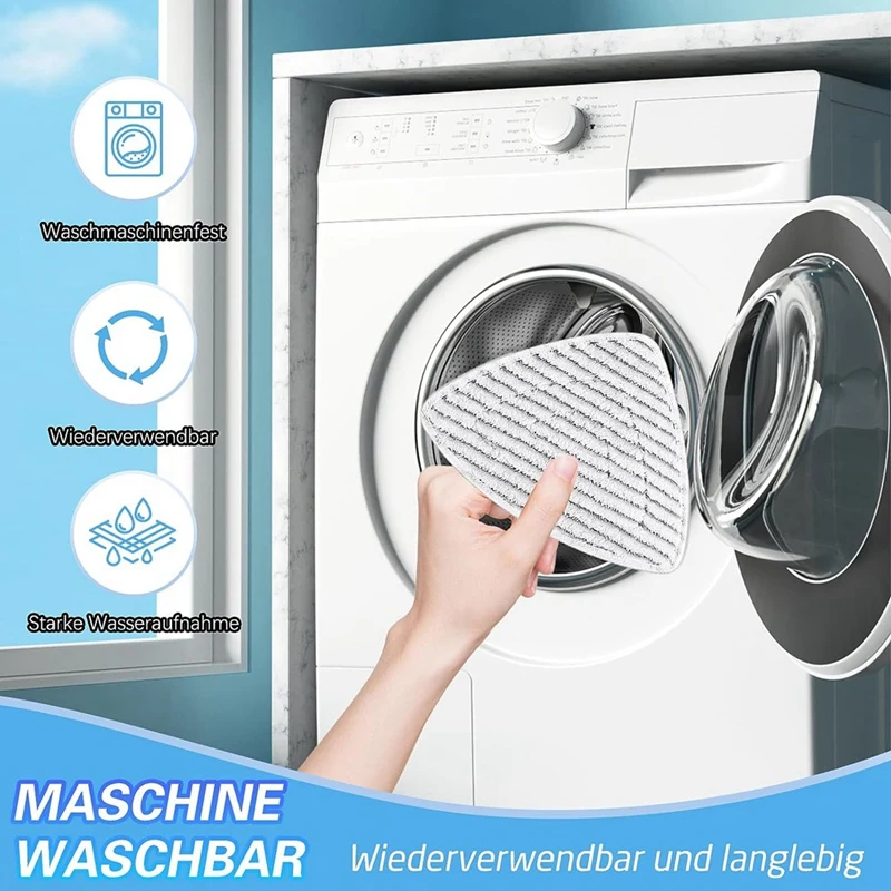 Housses de rechange pour nettoyeur vapeur Vileda et Steam Plus, accessoires de remplacement, 10 pièces