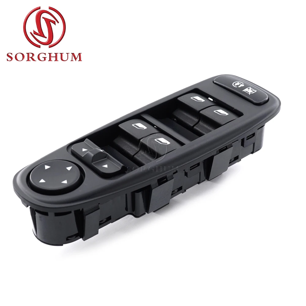 SORGHUM 6554YH For Citroen C4 Grand Picasso 2007-2014 Master Electric Power Window Control Switch 6554.YH Mirror Control Button