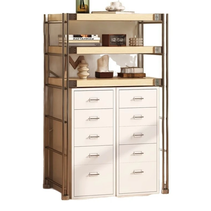 

Log Wind Japanese Shelf Bookshelf Drawer Storage Shelf