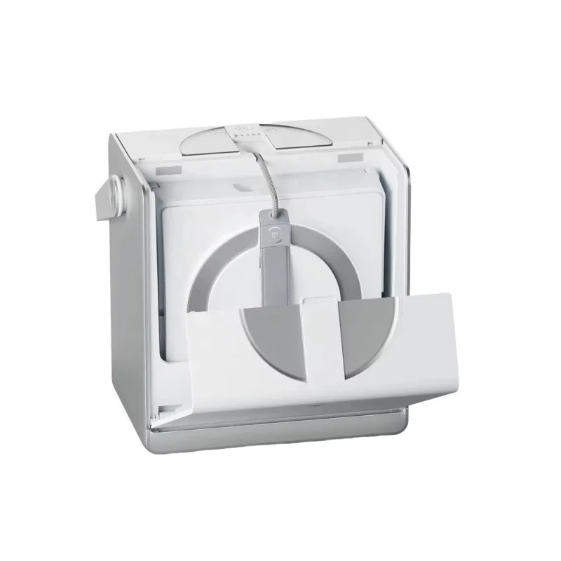 

Eco-Friendly Omni-Directional Robotic Window Cleaner with Portable Station for Household Use