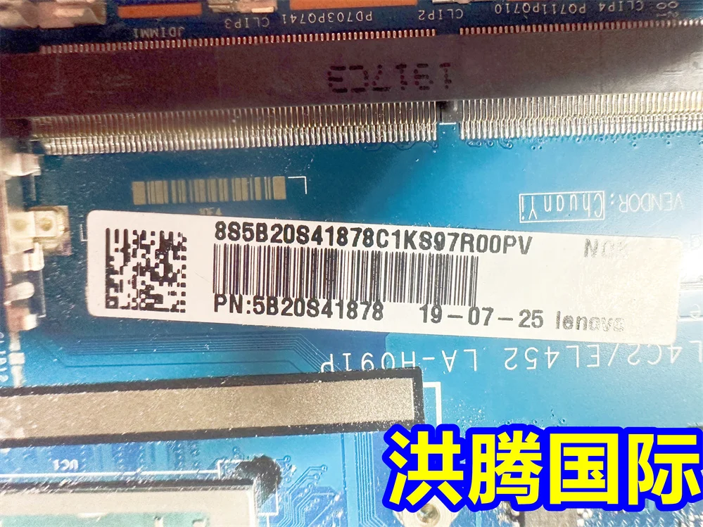 5B20S41878 For Lenovo ideapad C340 FLEX-14API Motherboard LA-H091P R5-3500U 4G