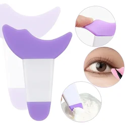 1pcs Eye Makeup Aid Professional Eyeliner Template Mascara Baffle Eyeliner Tool Eyebrow Eyeliner Shaper Assistant Beauty Tool