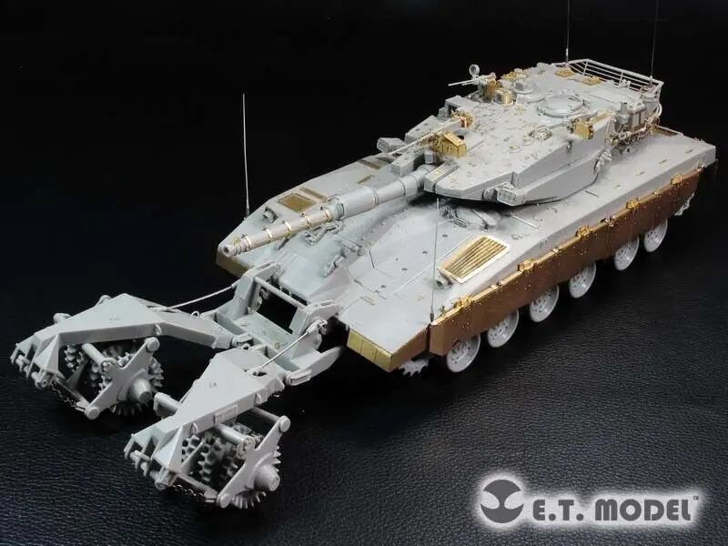 ET MODEL   E35-205 1/35 Merkava Mk.3 BAZ ching Parts for Meng  TS-005 (not Include tank)