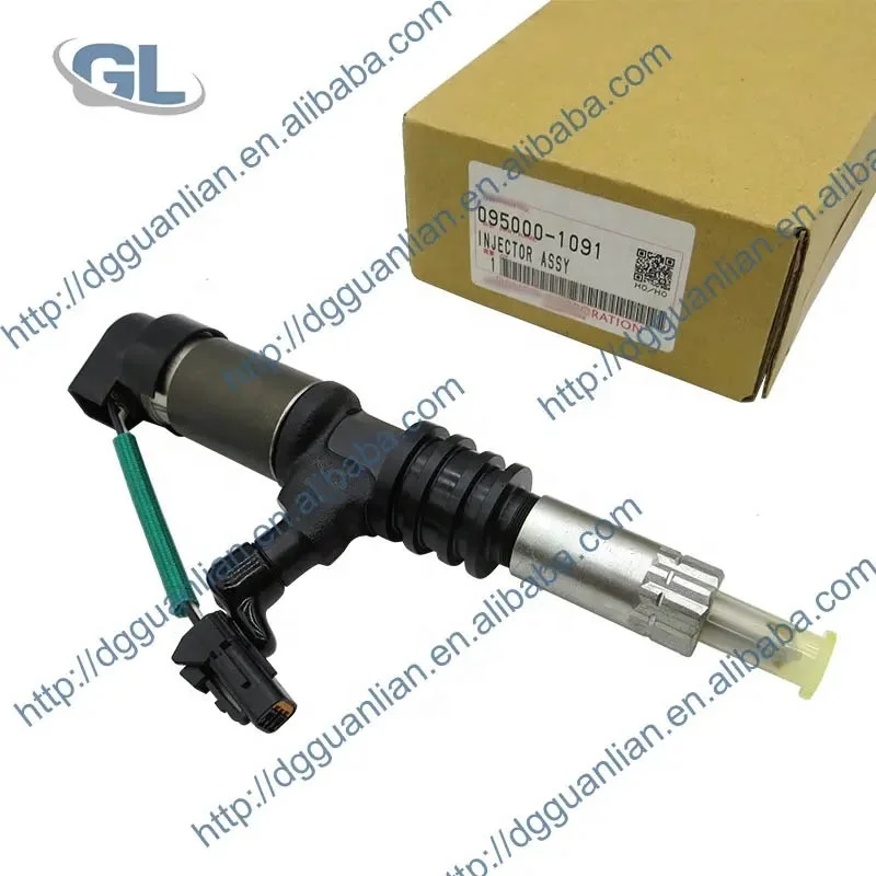 

Diesel Common Rail Injector 095000-0200 095000-0204 095000-1090 095000-1091 ME132934 ME302566 For MITSUBISHI 6M60 6M60T