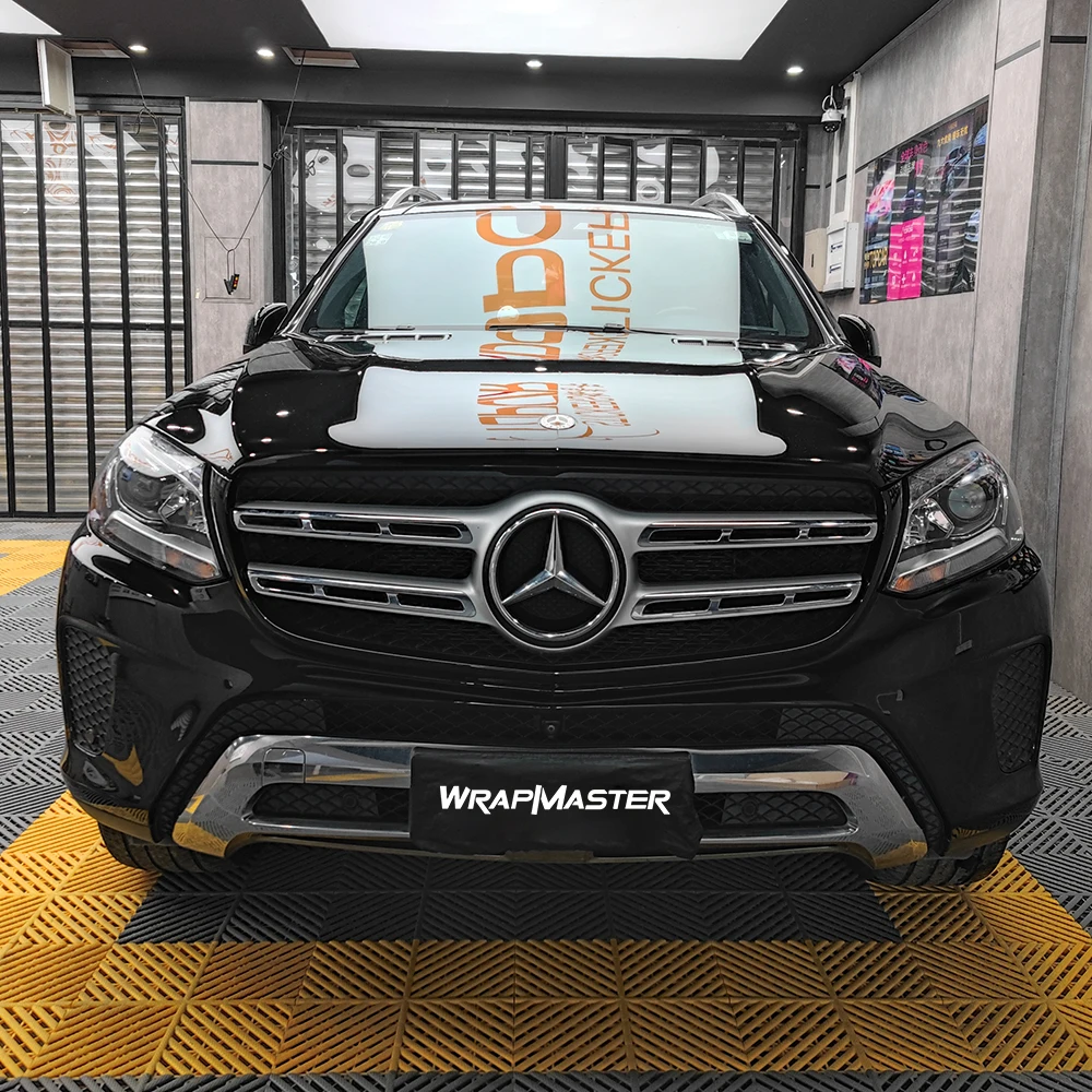 Supper Glossy Metallic Black Car Paint Colorful TPU Bonnet Protection Coating Auto Body Work Gloss Finish