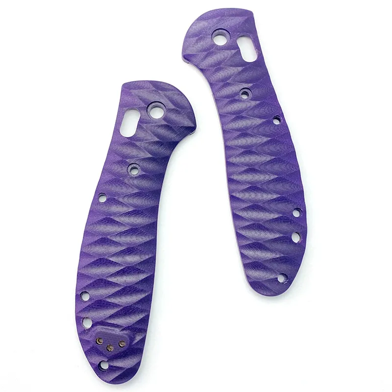 A Pair G10 Scales With Screws for Benchmade Griptilian 551 Handles Folding Knife Parts Make Accessories