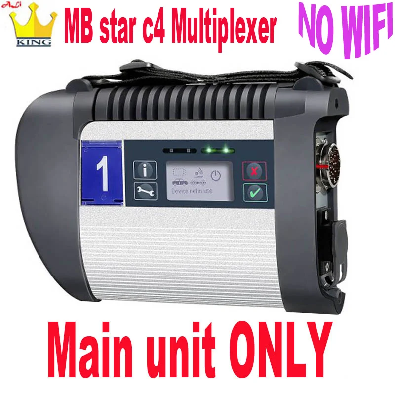 

MB Star C4 SD Connect c4 NO wifi function obd2 scanner Multiplexer main unit Star C4 SD for benz car/truck auto Diagnosis tools