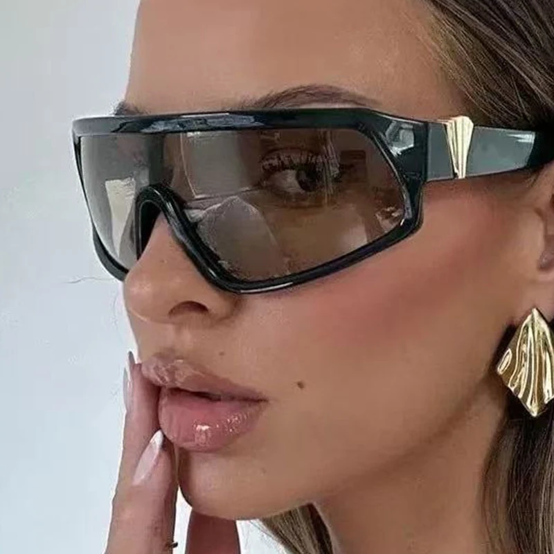 

Large Frame Cycling Sports Women Sunglasses Fashionable Casual Sunglasses Outdoor Mountaineering Anti-Ultraviolet Man Sunglasses
