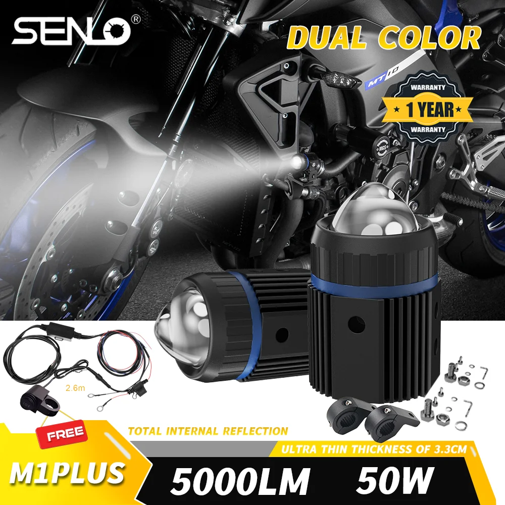 

Motorcycle LED Spotlight Headlight Motorcycle LED Fog Lights For BMW R1200GS R1250GS Adv F800GS F700GS Moto Auxiliary Fog Lamp