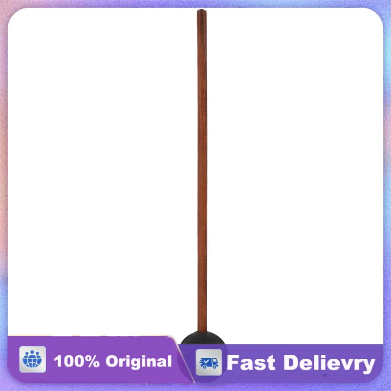 

1Pc Gong Resonant Mallet Whale Singing Friction Sound Yoga Accessories Silicone Performance Percussion Wooden H