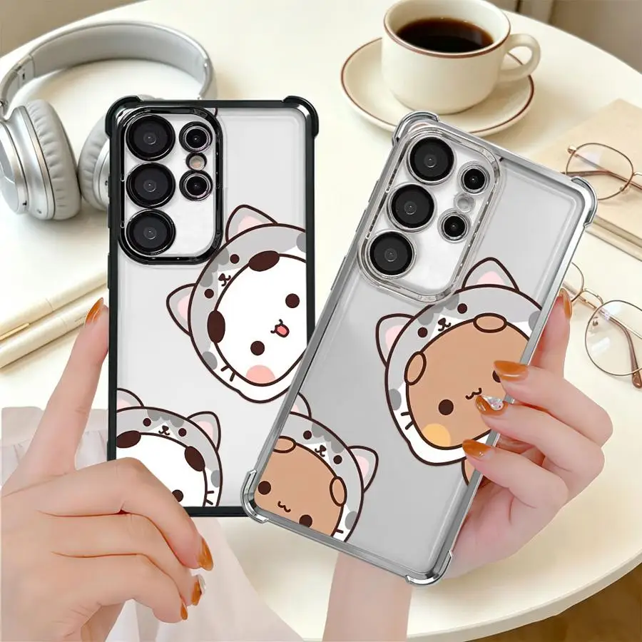 Phone Cover Case for Samsung Galaxy S26 Ultra S23 S24 S24Ultra S21 Plus S25Ultra S25 Edge S20 FE S22 Ultra Cartoon Cute Bubu