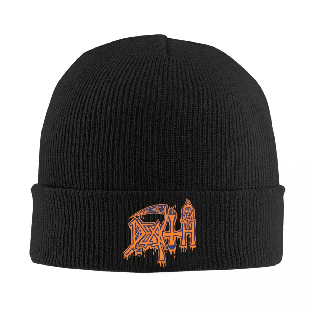 Death Leprosy Logo Knitted Hat Beanies Autumn Winter Hats Warm Hip Hop Cap for Men Women Gifts