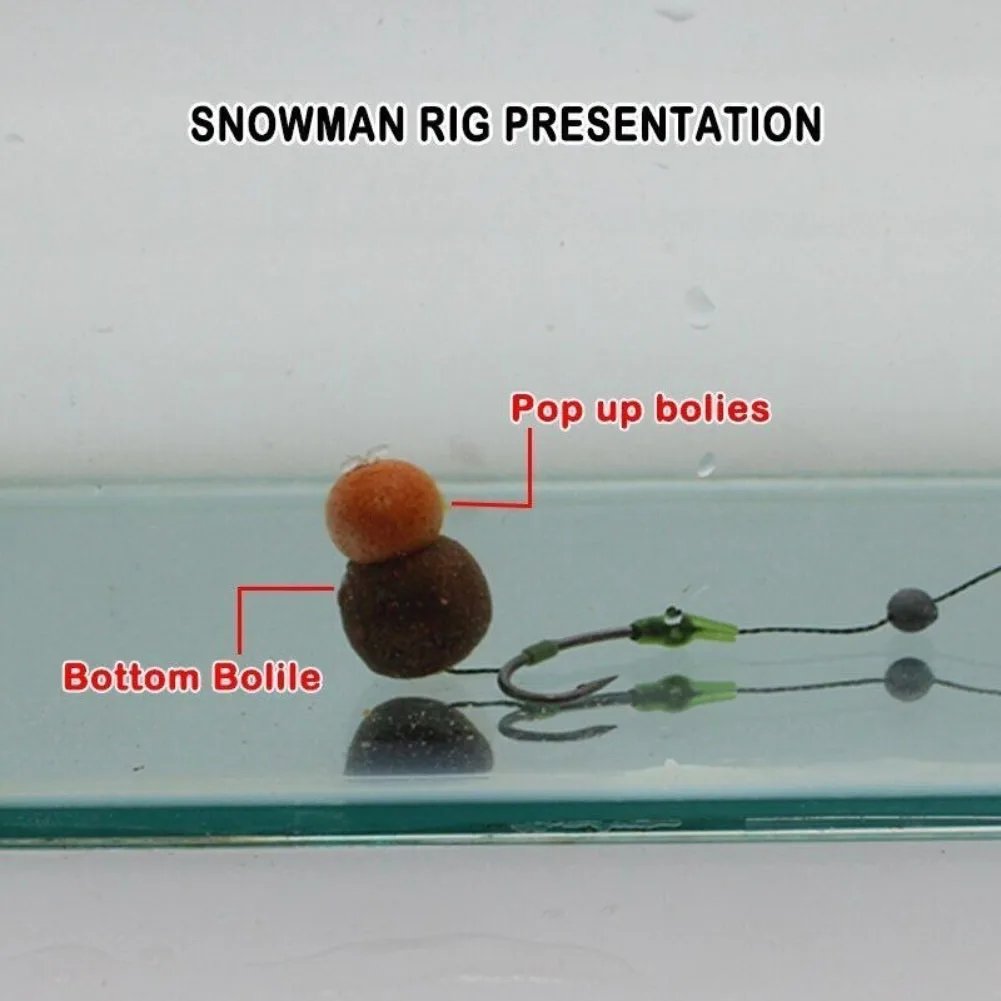 

Инструмент для приготовления прикормки для карповой ловли с металлическим наконечником для точной перфорации, совместимый с поп-ап прикормками