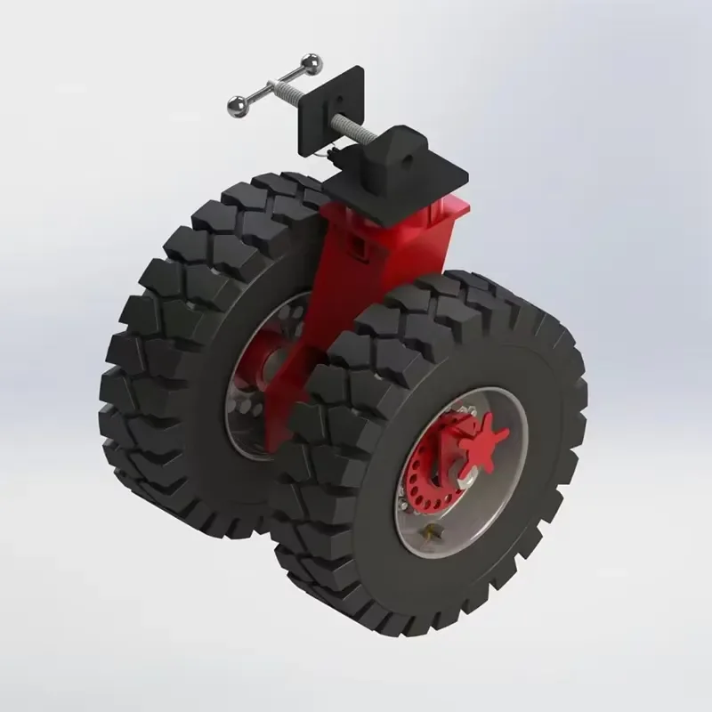 13 Tons 20 Tons Super Heavy Caster Wheels Natural Black Rubber Tire ISO Shipping Container Castor Wheels