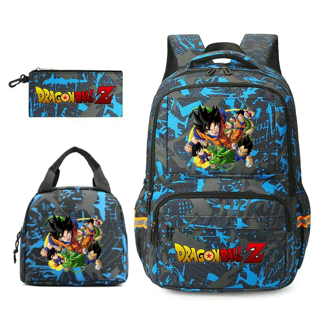 Mochila de dragon ball Printe para deportes al aire libre, Bolsa Escolar de viaje de capacidad para ordenador portátil, mochila de hombro Unisex