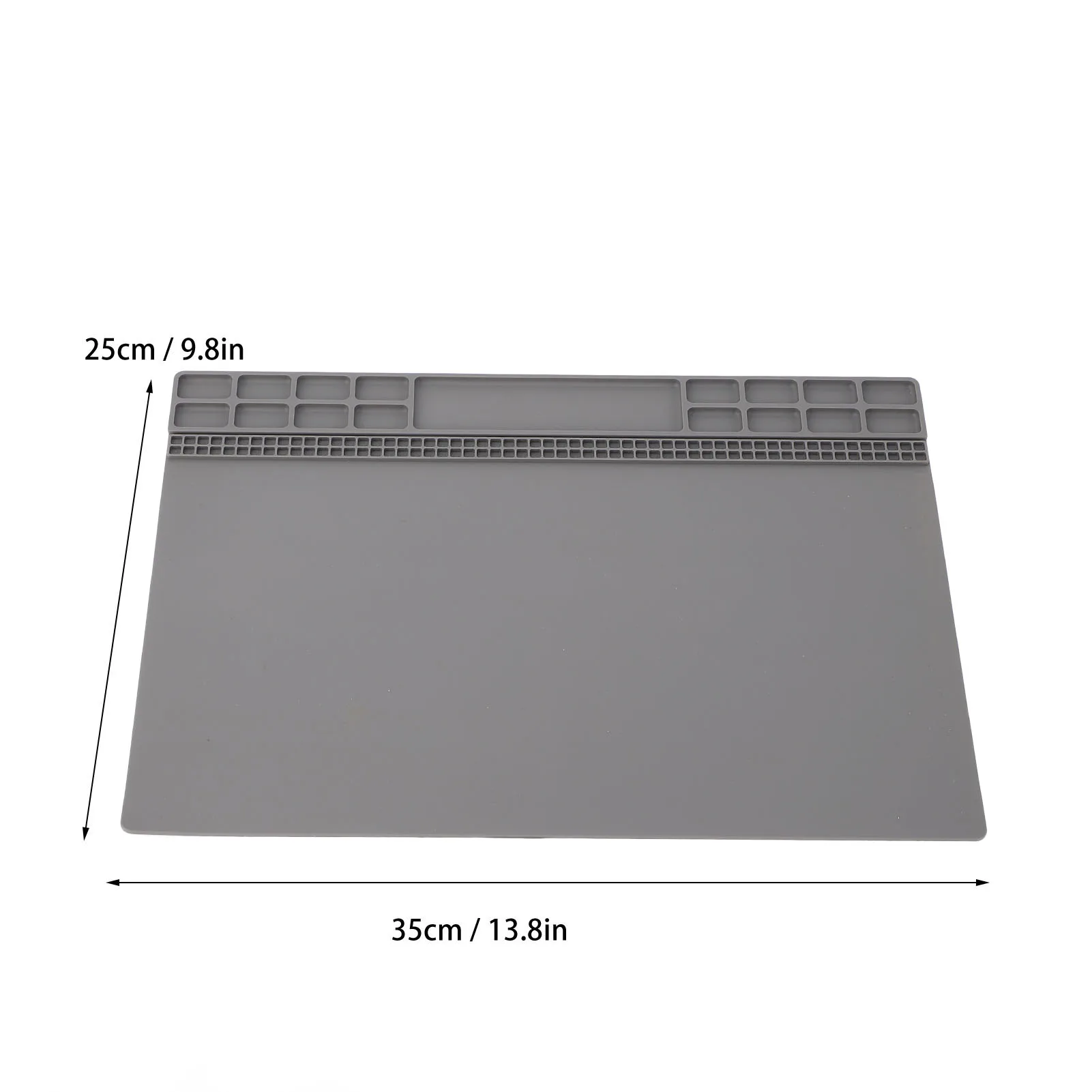 Watch Repair Mat Rubber Soft Watchmaker Screw Position Work Pad Anti Static Slip Proof for Watchmakers Organizing