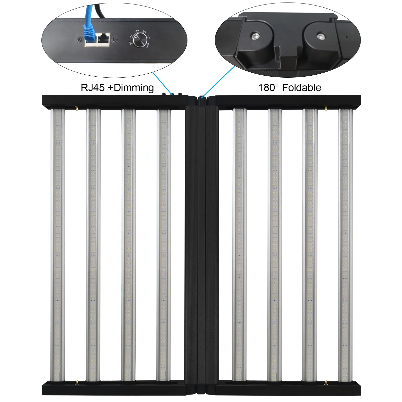 

650W Full Spectrum High Power Indoor Foldable Plant Light Greenhouse Planting Flowers Led Vegetables Growing
