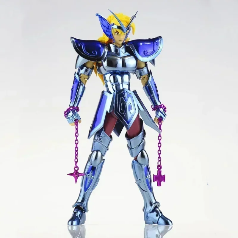 Knights Of The Zodiac Cs Model Saint Seiya Myth Cloth Ex Andromeda Shun\'S Master Silver Cepheus Albiore Action Figure Child Gift