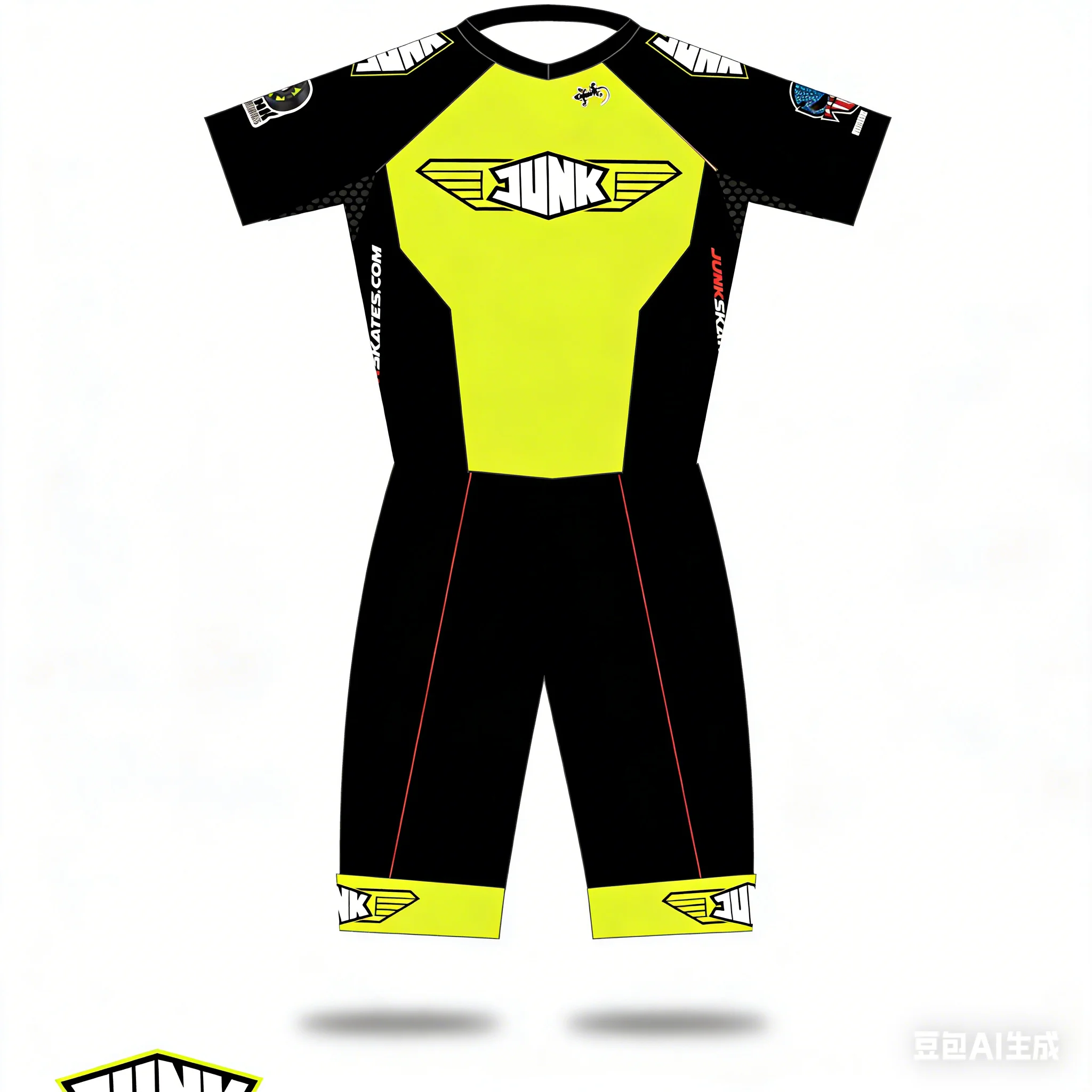 

junk skates Racing Suit Speed Inline Roller Skate Skinsuit Fast Skating Triathlon Skinsuit Competition Bike Sport Run Jumpsuit