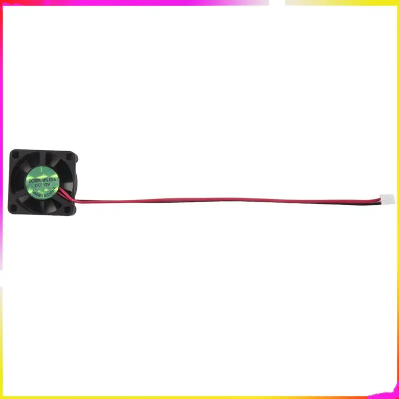 M04K 30Mm X 30Mm X 10Mm 2Pin DC 12V Sleeve Bearing 6000RPM Cooling Fan