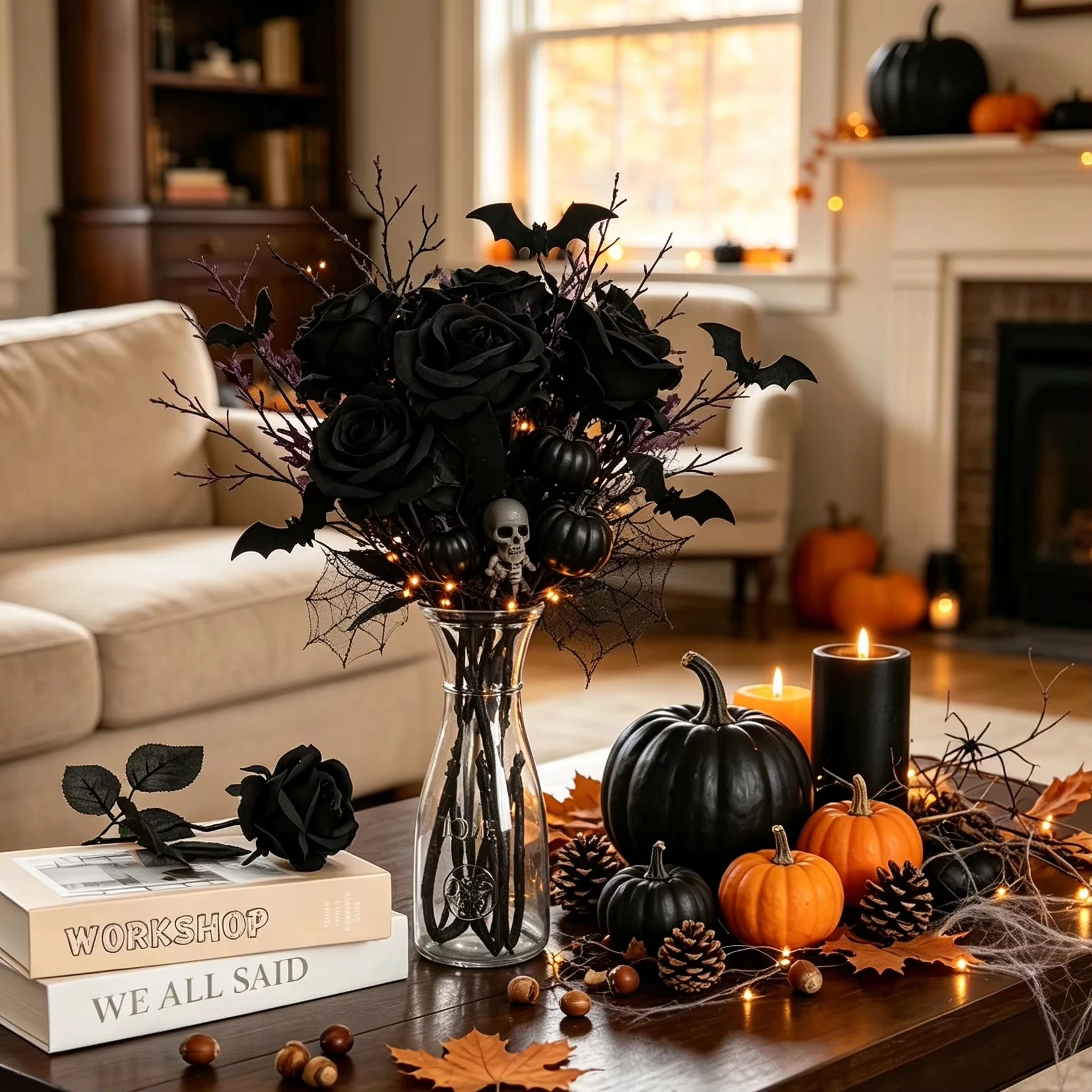 Herfst Kunstzijde Rozenboeket - Florist Supply Vases recensie en prijs
