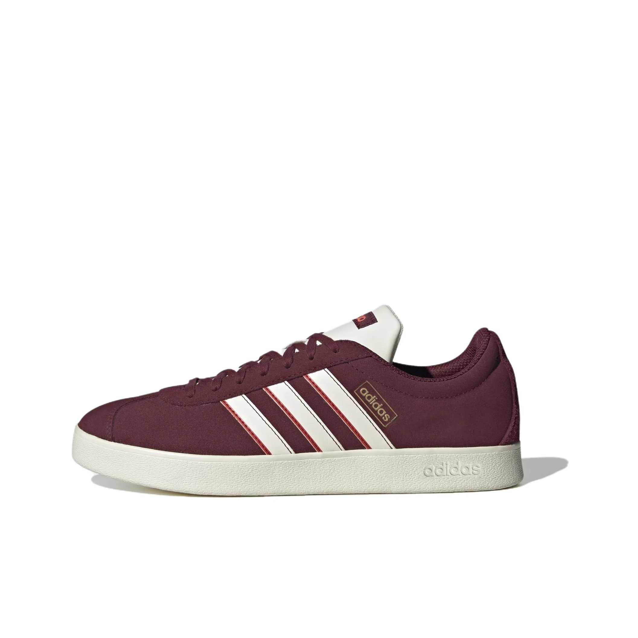 Adidas VL COURT 2.0 German Army Trainers Men's Low Top Red IF7555