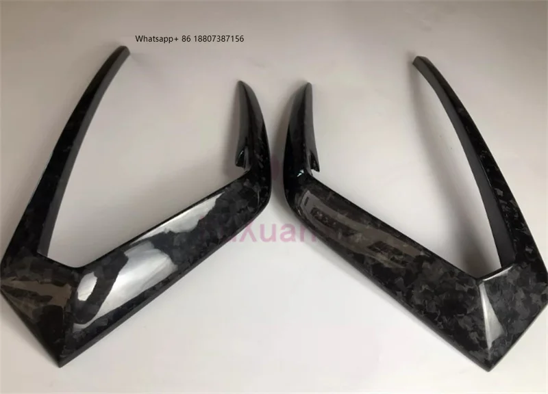 

High Quality Dry Carbon Fiber Rear Bumper Vents Carbon Fiber Decorative Radiator for Lambor Urus Body Kit