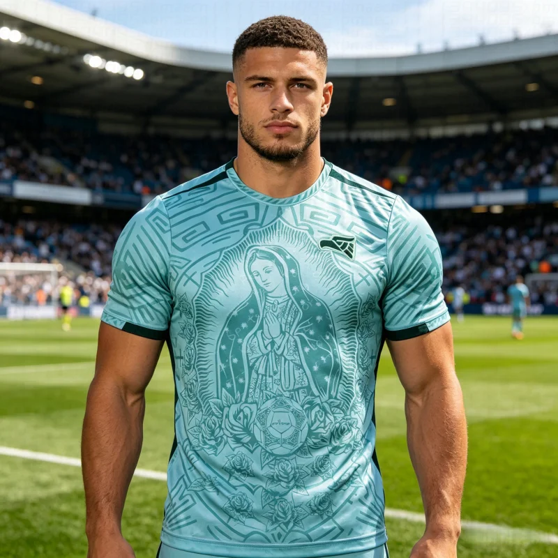 2026 Neuer Bestseller Mexiko Fußball Herren-Trainingsshirt Sommer Atmungsaktiv Komfortabel und Minimalistisch Schnelltrocknend Strandkleidung