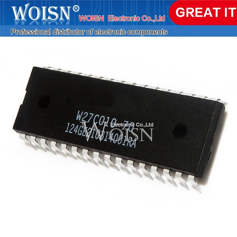 10pcs/lot W27C010-70 W27C010 DIP-32 In Stock