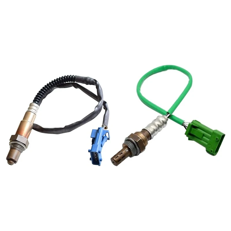 96368765 9636968380 1618AN 1628KY Upstream + Downstream Oxygen Sensor O2 Lambda Sensor Pair For Peugeot Citroen