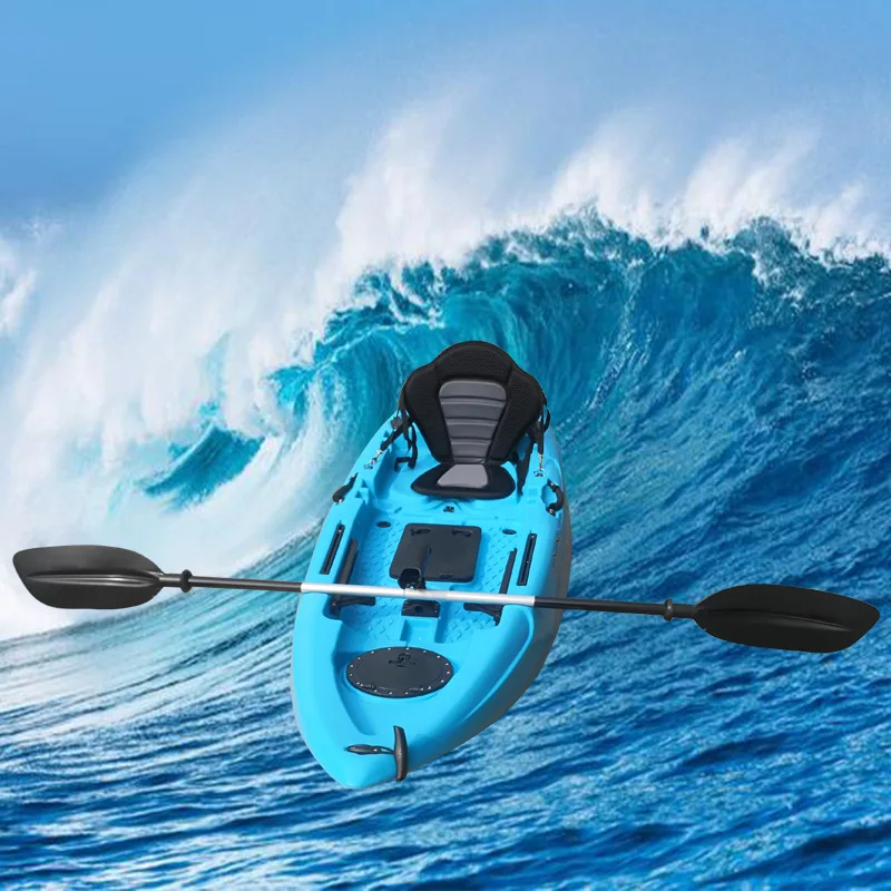 Factory Direct Sale Rotomolded 1 Person Fishing Kayak Ocean Use Food Grade PE Hard Boat